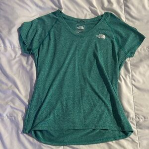 The North Face Women's Teal Short Sleeve Tee
